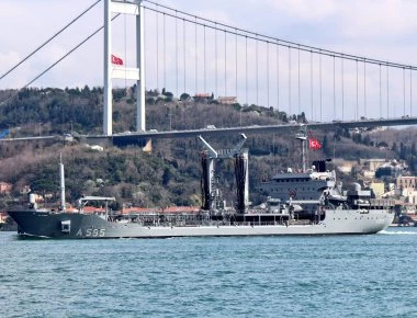 Σύστημα εγγύς αντιπυραυλικής προστασίας Phalanx σε πετρελαιοφόρο του τουρκικού Στόλου (βίντεο)